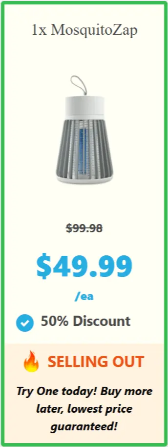 MosquitoZap price 
